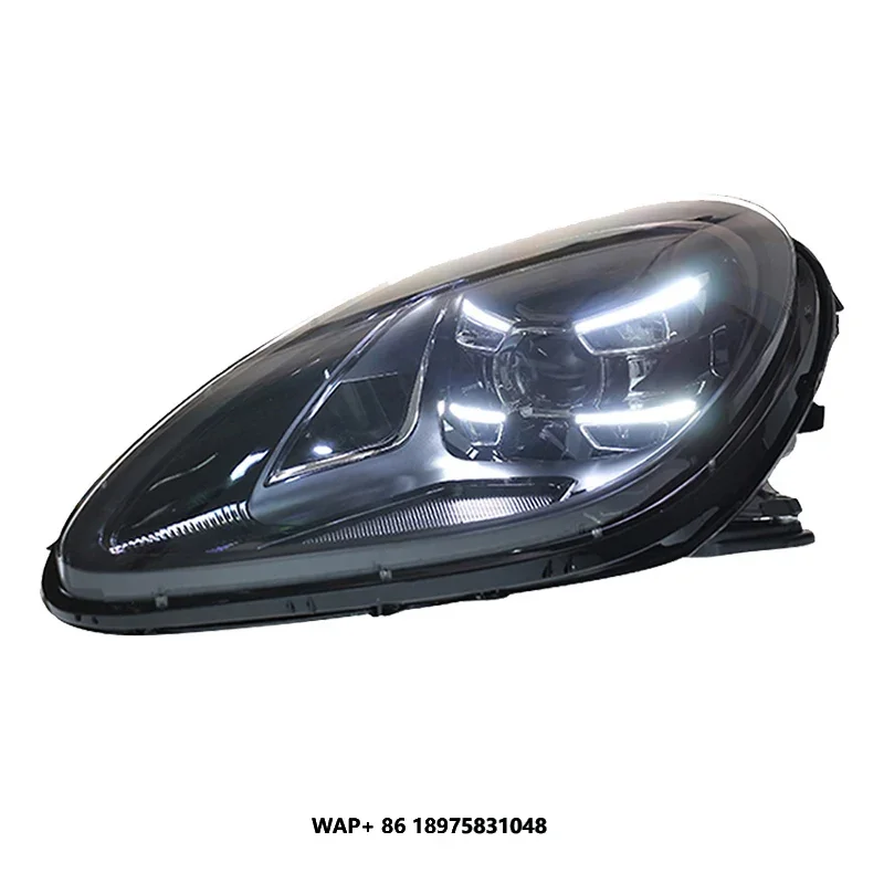 

Suitable for LED Car Headlights 2014-2020 Plug and Play with DRL Projector Lens Front Bumper Head Lights 1 Pair