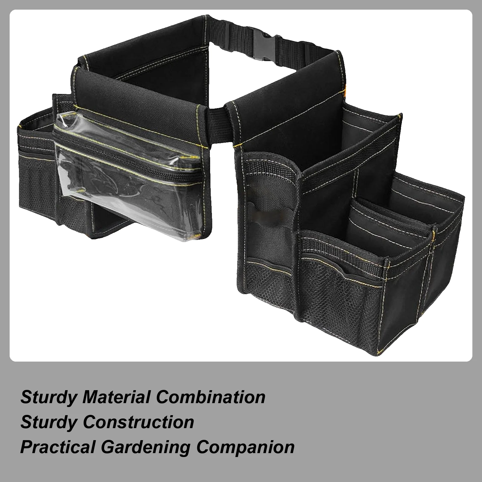 Tool Pouch Belt Waterproof Multifunctional Belt Toolbelt With Multiple Pouches Housekeeping Apron For Plumbing Construction
