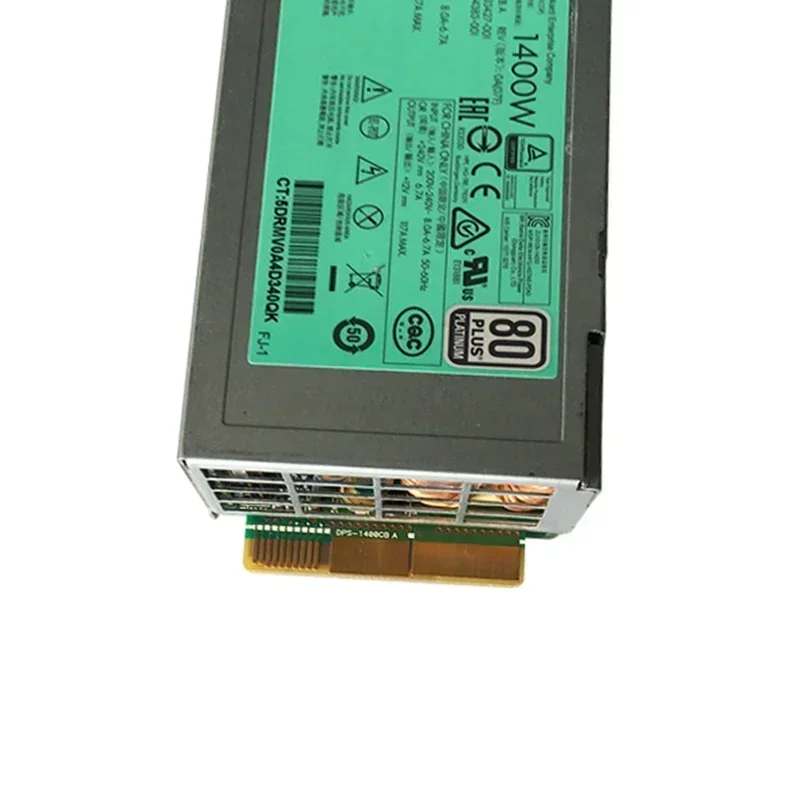 FOROriginal For DL388 G9 Gen9 DL388G9 Switching DPS-1400CB A HSTNS-PD43 720620-B21 754383-001 733428-101 1400W Server Power Supp