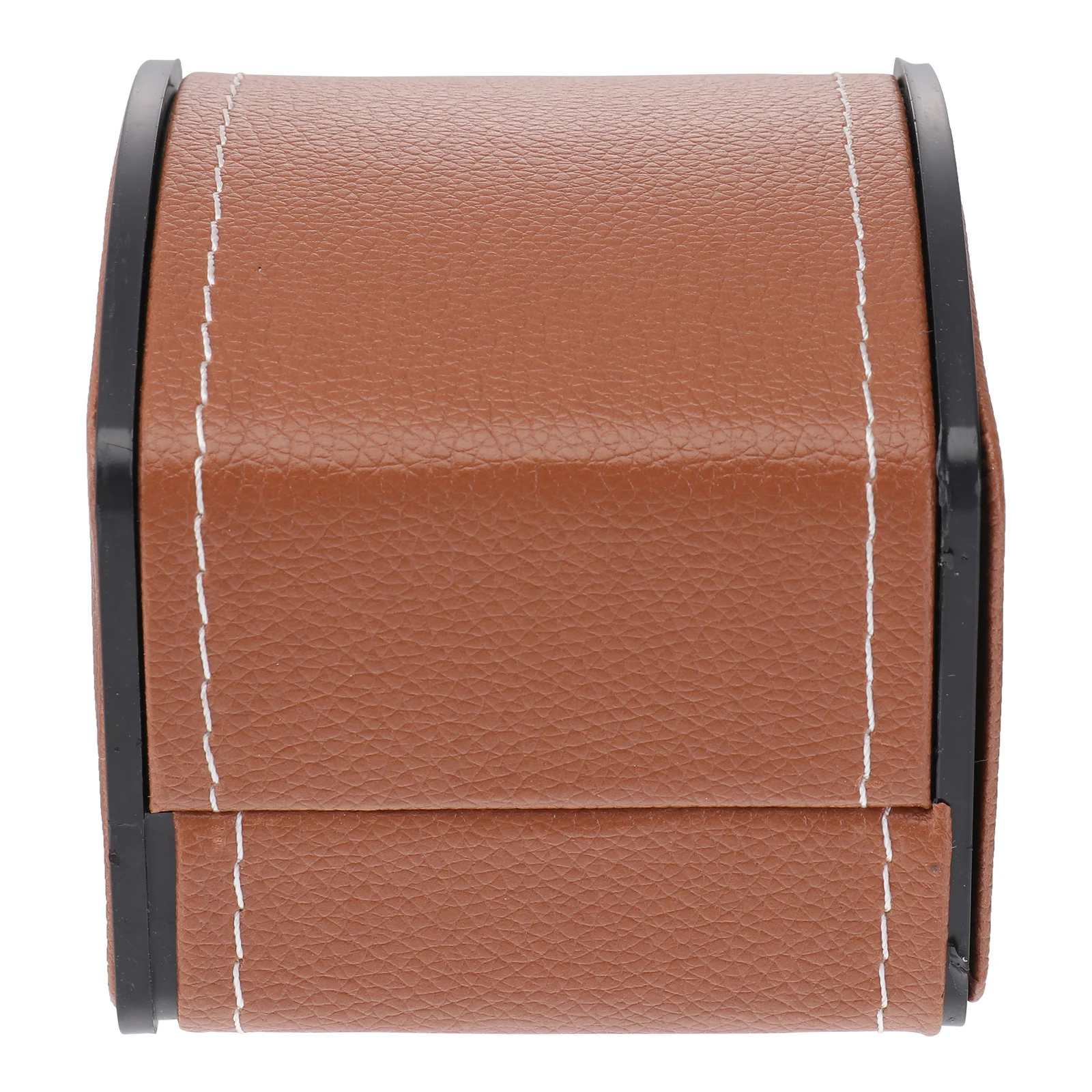 

PU Watch Box Gift Organizer Durable Classic Design Sturdy Structure Removable Cushion Travel Storage Coffee