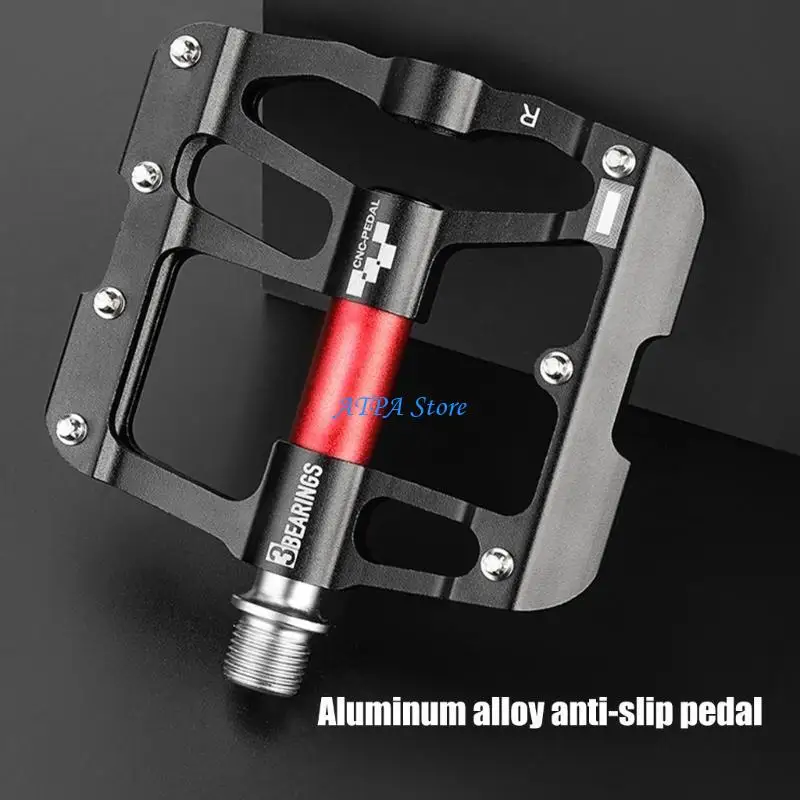 U13C Bike Pedal Universal Bicycles Pedals Nonslip & Lightweight, For Most Adult Bikes & Bicycles