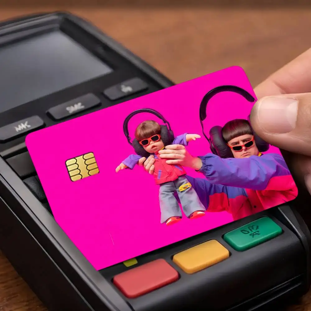 Singer O-Oliver Tree-S Credit Card Stickers Skin For Bank Debit Decorative Protection Scratch-resistant Gift 4PCS