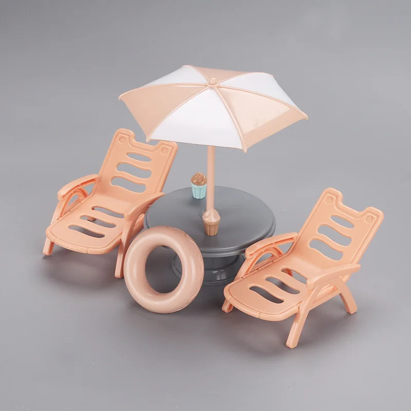 Simulation Mini Play House Suit Miniature Furniture Suitable For Doll Huts Miniature Ornaments