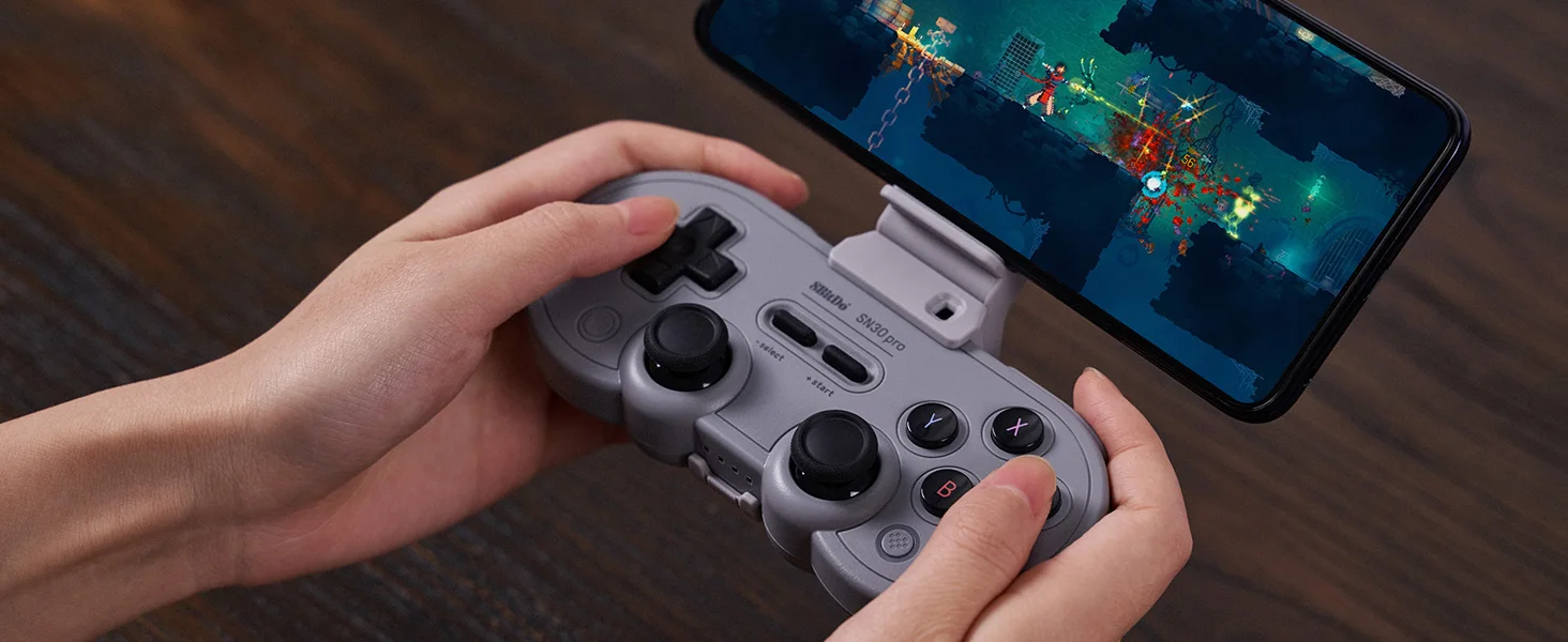 8Bitdo SN30 Pro Bluetooth Kabelloser Gaming-Controller mit Hall-Effekt für Switch 2 MacOS Android Raspberry Pi Windows Steam Deck – Detail 6