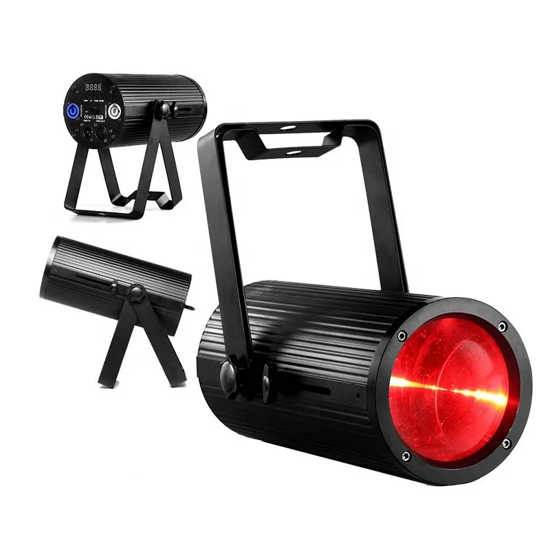 60W Spotlights RGBW 4 in1 LED Par Light Manual Zoom  LED Spotlight Beam Wash Spot Light LED Par Stage Lights For DJ Disco Party