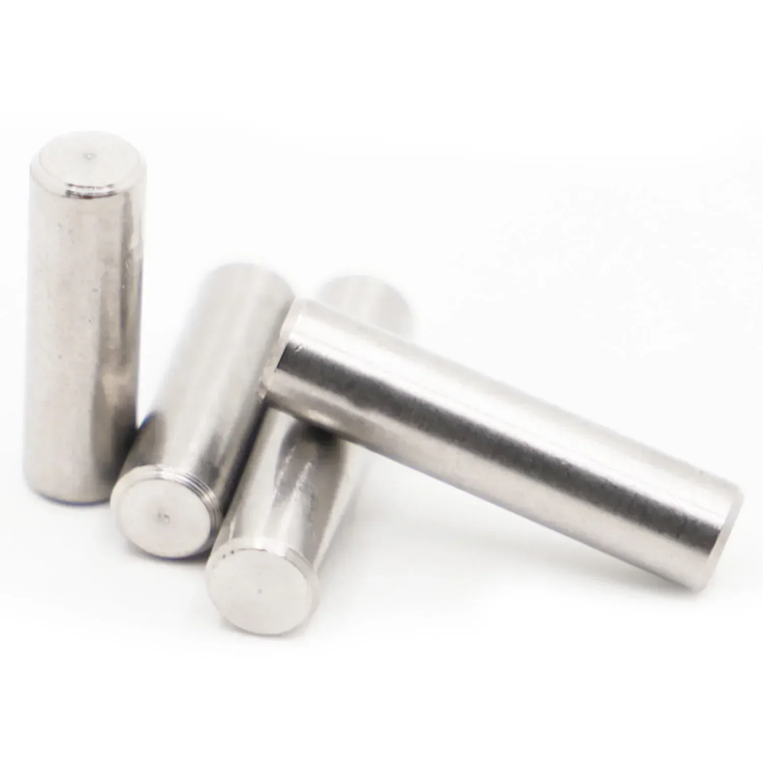 Metal Dowel Pins Stainless Steel M0.8 M1 M1.5 M2 M2.5 M3 M4 M5 M6 M8 M10 Cylindrical Pin Locating Dowel Parallel Pins Solid Rod