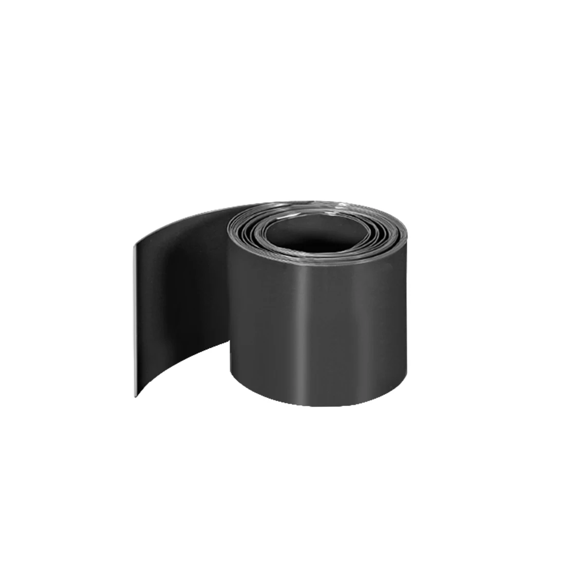 1/2/3/5m Black PVC Heat Shrink Tubing 16-140mm Diameter 27-220mm Flat Width Pre Cut Heat Shrink Wrap Tube for Power Supplies