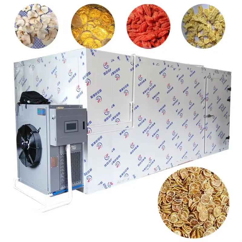 【Best-selling】KINKAI Latest Technology Fast Dry Hot Air Industrial Heat Pump Fruit and Vegetable Dehydrator Drying Dryer Machine
