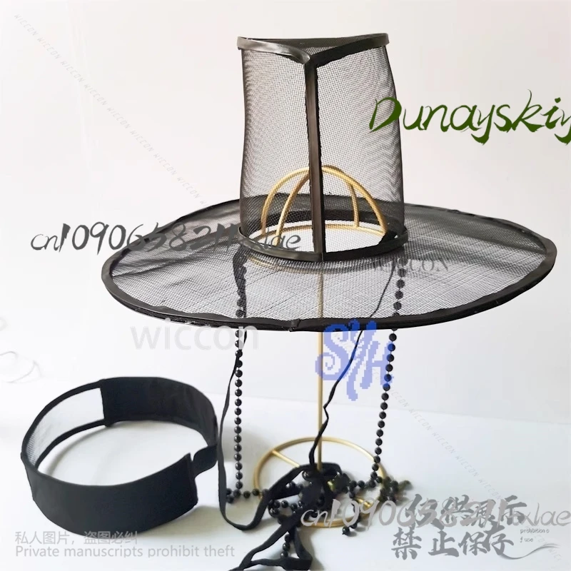 Корейский большой цилиндр, черный аксессуар для волос своими руками, высокое качество Saja Boys, косплей Huntrix KPop, охотники на демонов, Jinu Huntrix для Хэллоуина