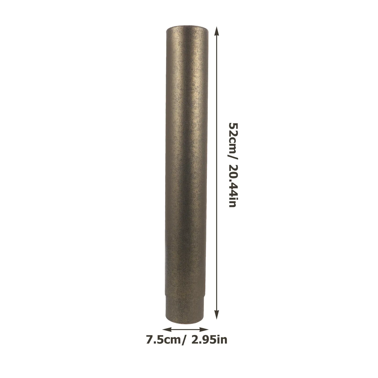 Portable Telescoping Poster Tube Extendable Reusable Storage Case for Artwork Drawings Mailing Poster Tube Wrapping Supply