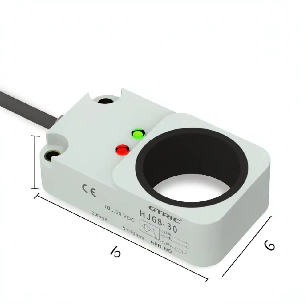 For Ji Dian Qi Inductive Ring Proximity Sensor For Metal Part Counting Wire Breakage Detection Industrial Tool