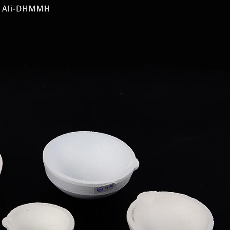 ZLinKJ High Temperature Quartz Silica Melting Crucible Dish Bowl Pot Casting Gold Silver Metal Jewelry Casting Container