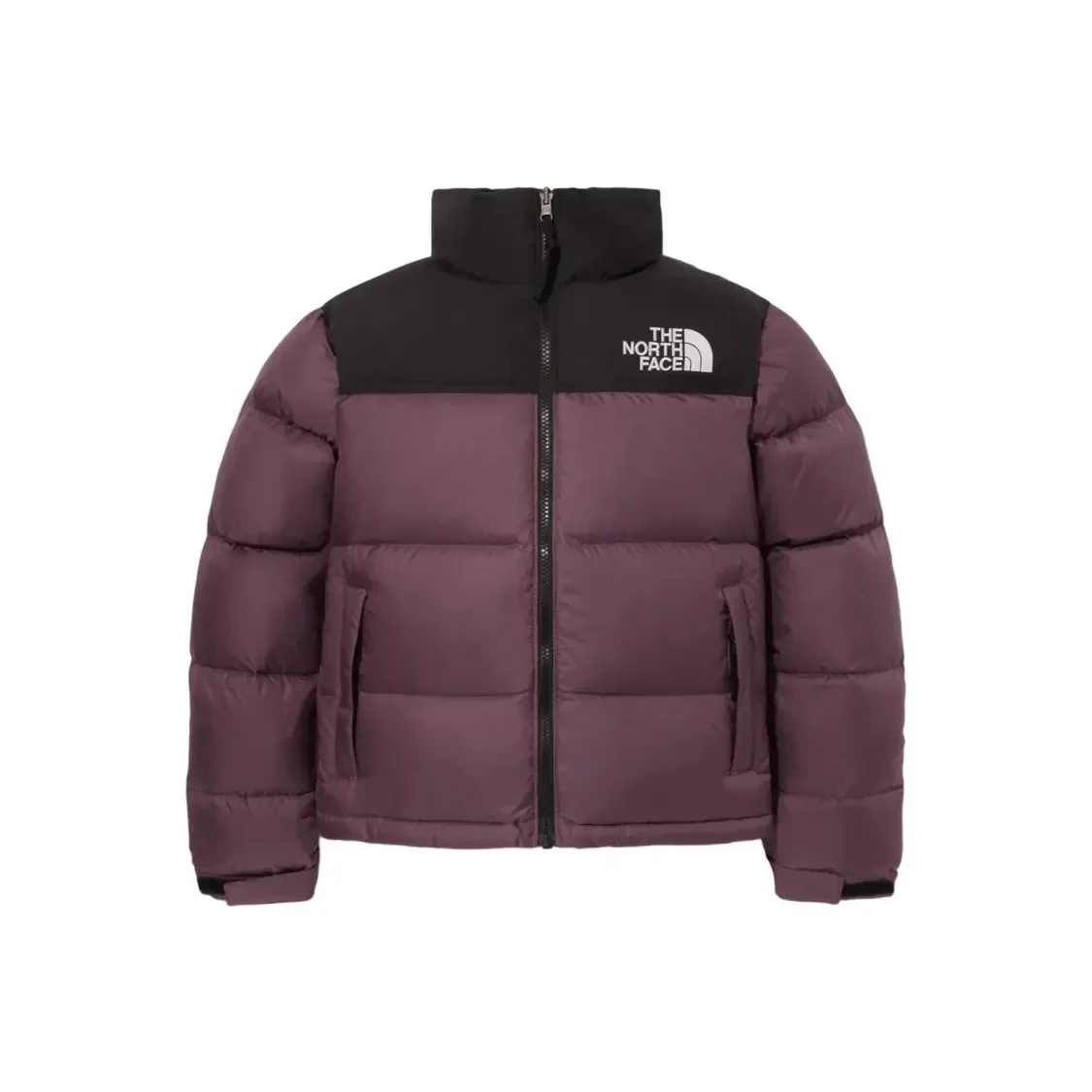THENORTH FACE1996 Series Loose Hooded Warm Bread Long-sleeved Down Jacket Women's Gray Lavender NJ1DQ80C