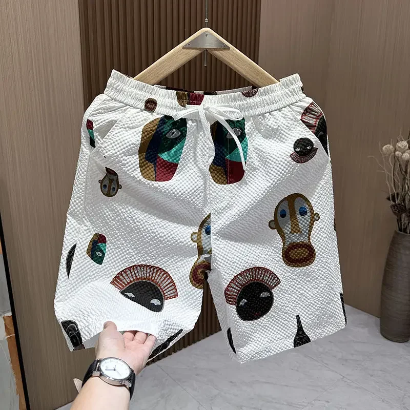 

LIBIELIY мужские летние тонкие шорты модные брюки с пятью точками новые ленивые повседневные спортивные пляжные брюки для отдыха свободные брюки