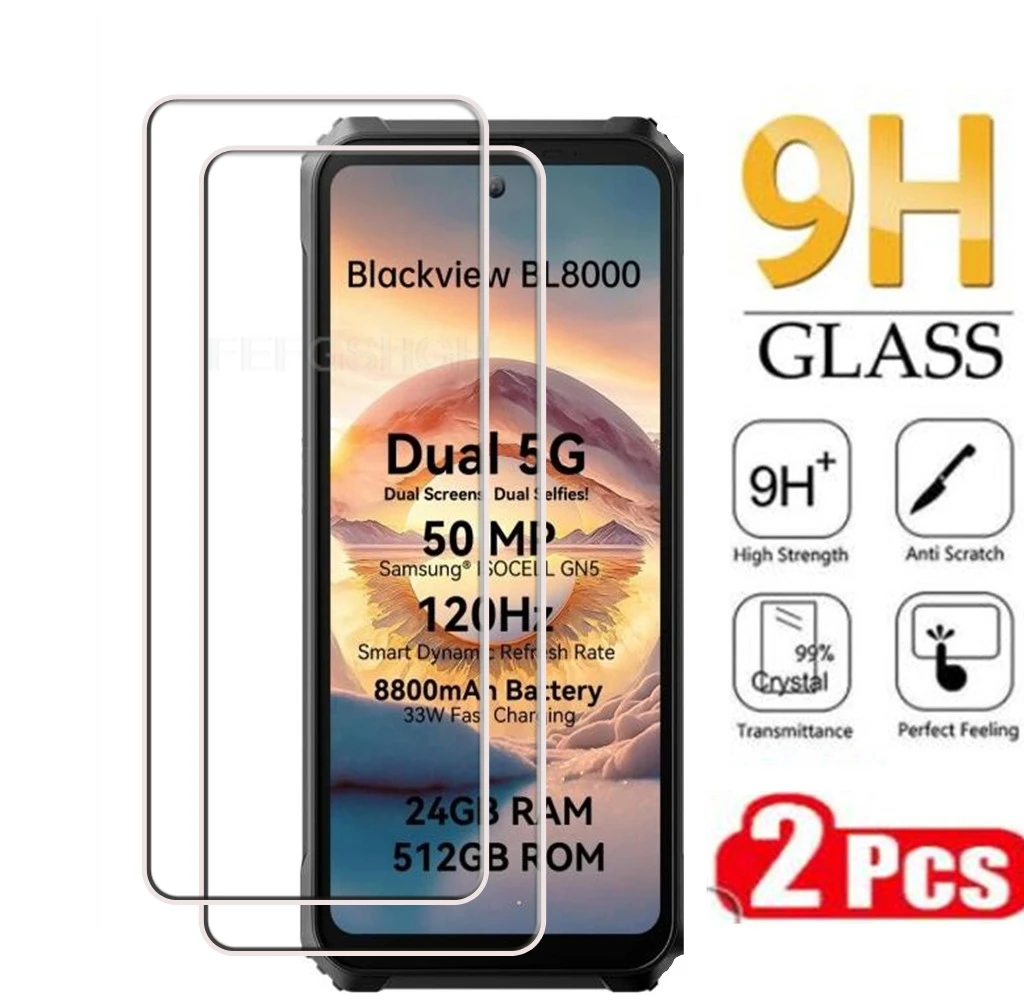 

Оригинальное защитное закаленное стекло для Blackview BL9000 BL8000 6,78 "BlackviewBL9000 BL8000, защитная пленка для экрана