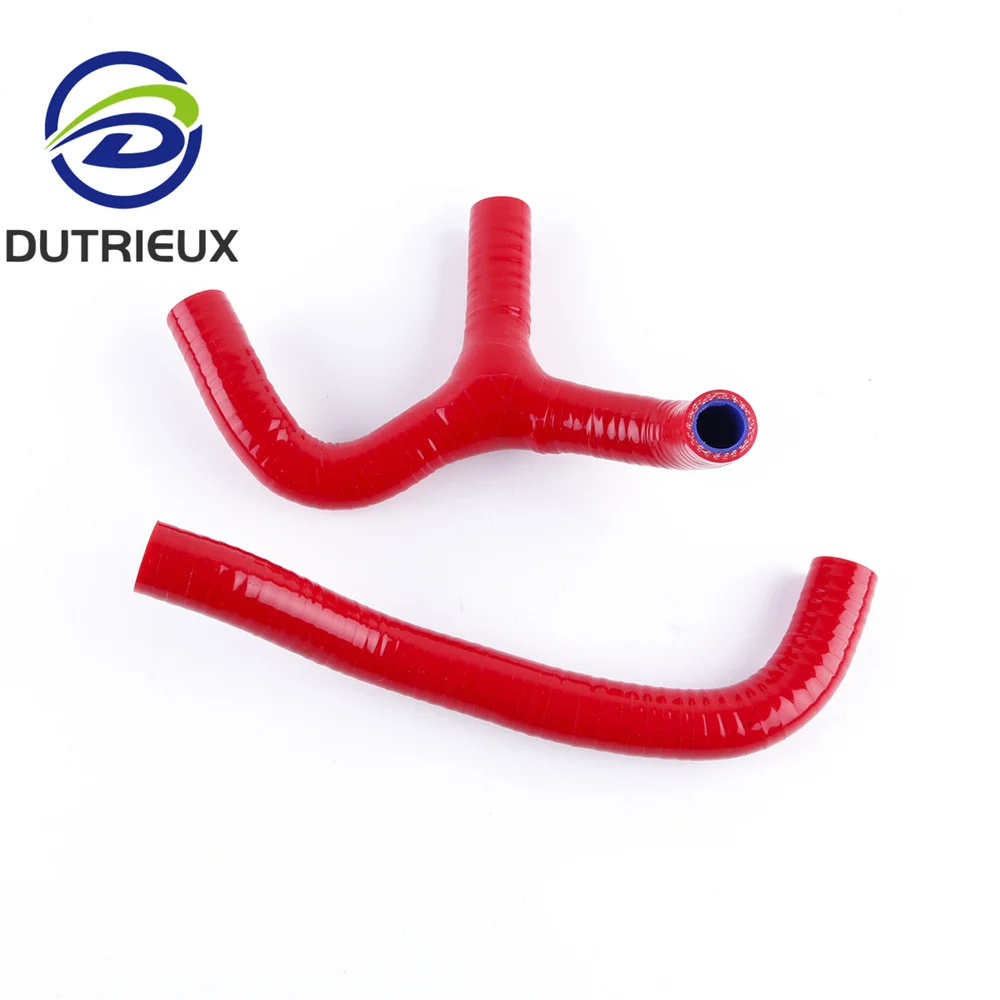 For KTM 65SX 65 SX 2009-2011 2010 Silicone Radiator Coolant Pipe Hose Y Pipe 2 pieces