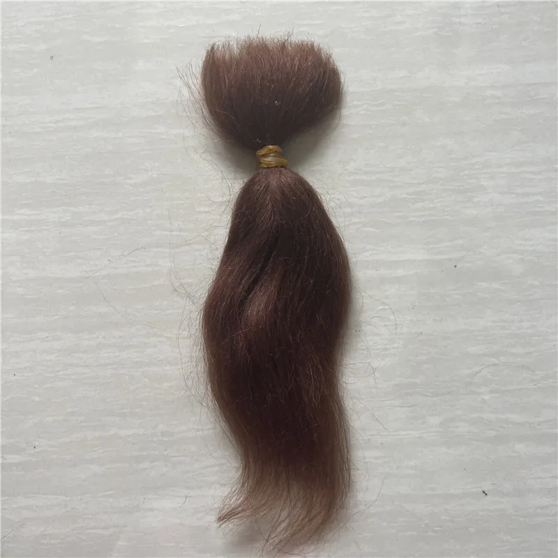 Good Quality 10 Colors Doll Reborn Mohair 100% Pure Mohair Black Brown Coffee Colors To DIY Reborn Doll
