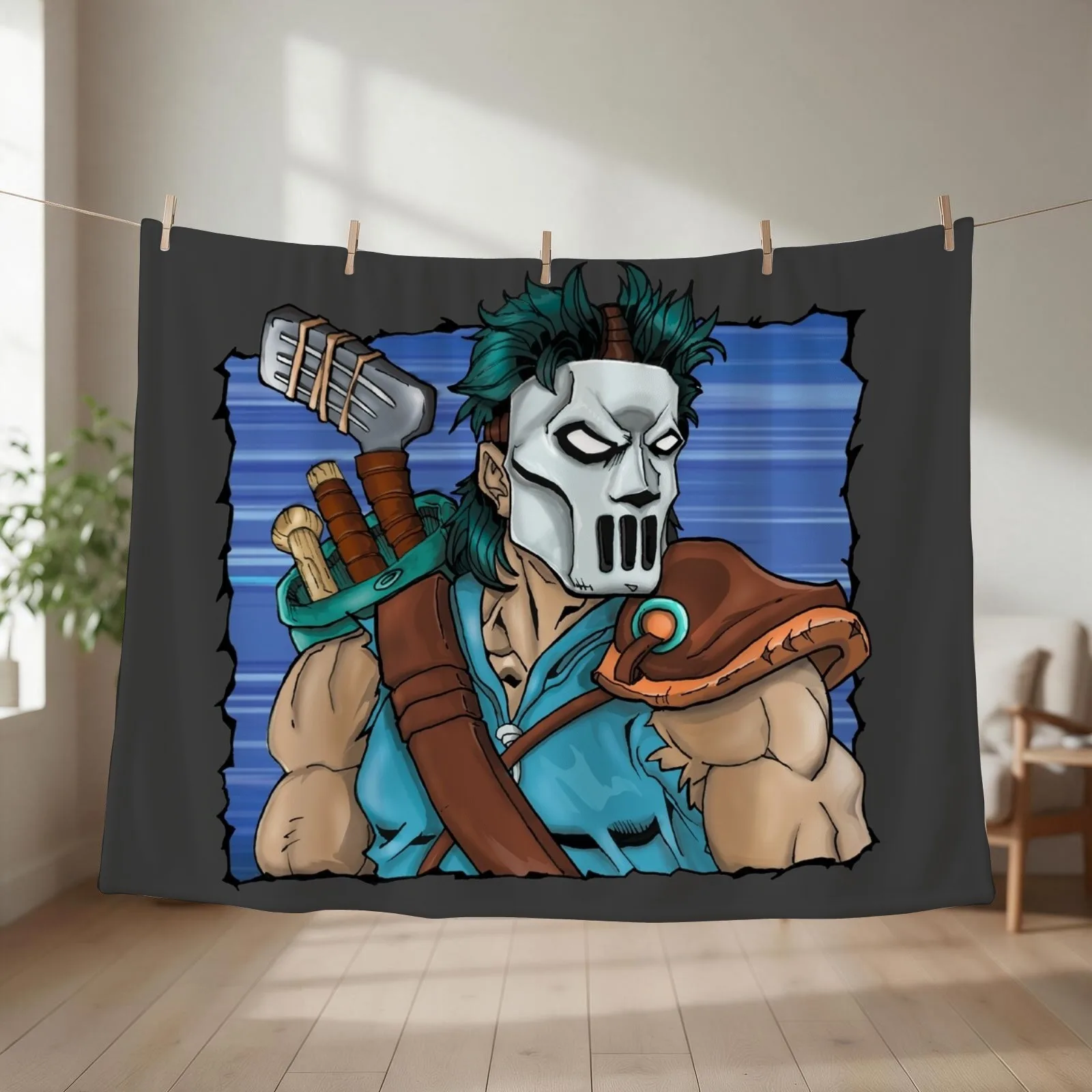 The Vigilante way Throw Blanket Soft Plaid Softest christmas decoration bed plaid Blankets