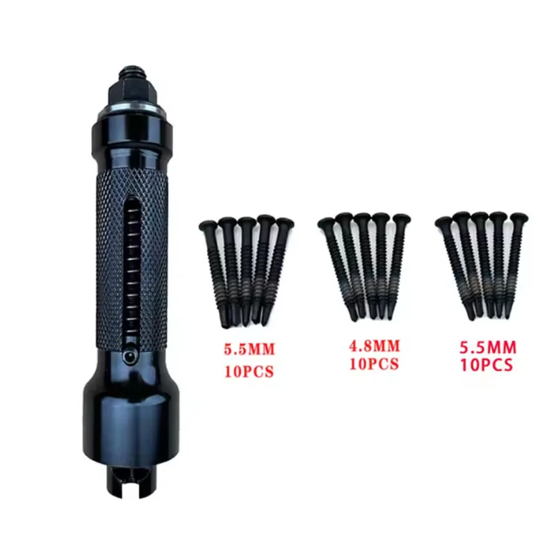 

Lock Cylinder Puller Nail Professional Locksmith Tool Stainless Steel Nail Puller Puller Screws Cylinder Extractor