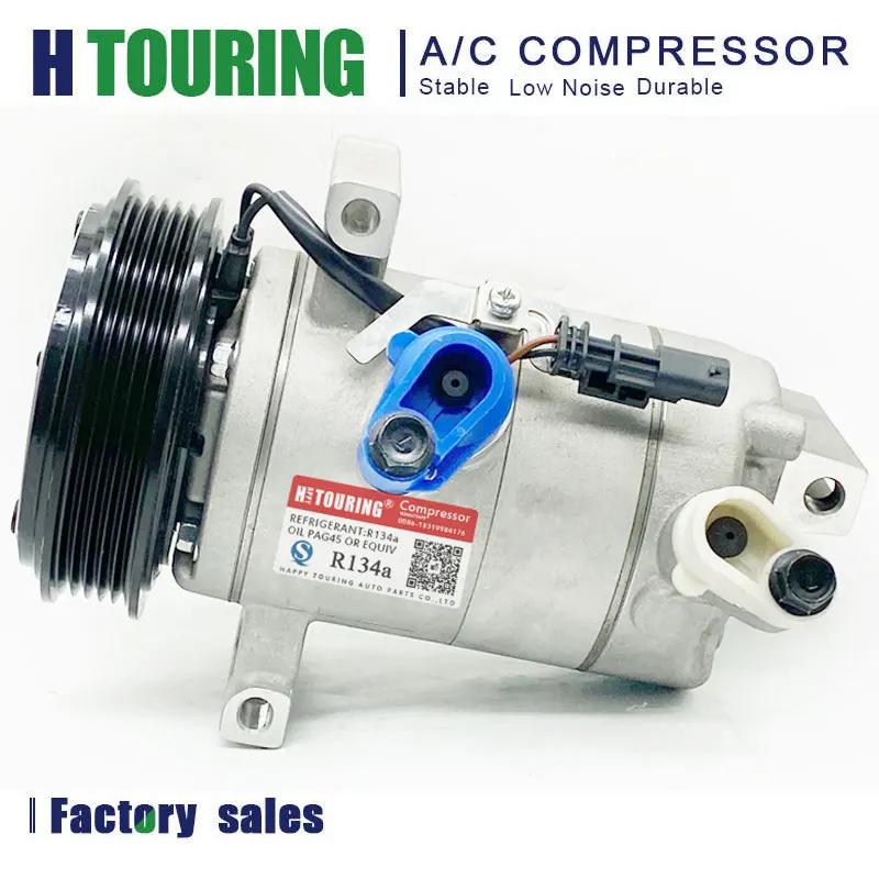 HRS-13 AC Compressor for Chevrolet Onix Plus GM Prisma Plus Turbo 3 26304809 RC.600.468 062926297905 06292629