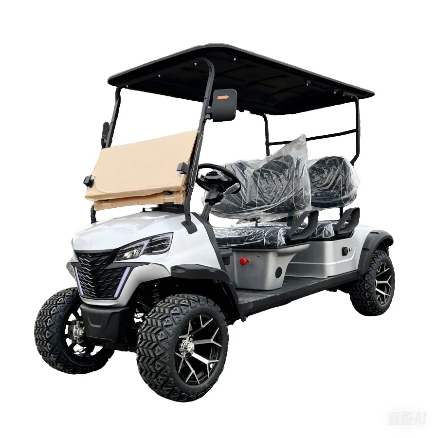 

Factory Straight Hair Customized Brand And Logo Golf Carts Electric 4 Seater Lifted With CE Approved Electric Golf Buggy