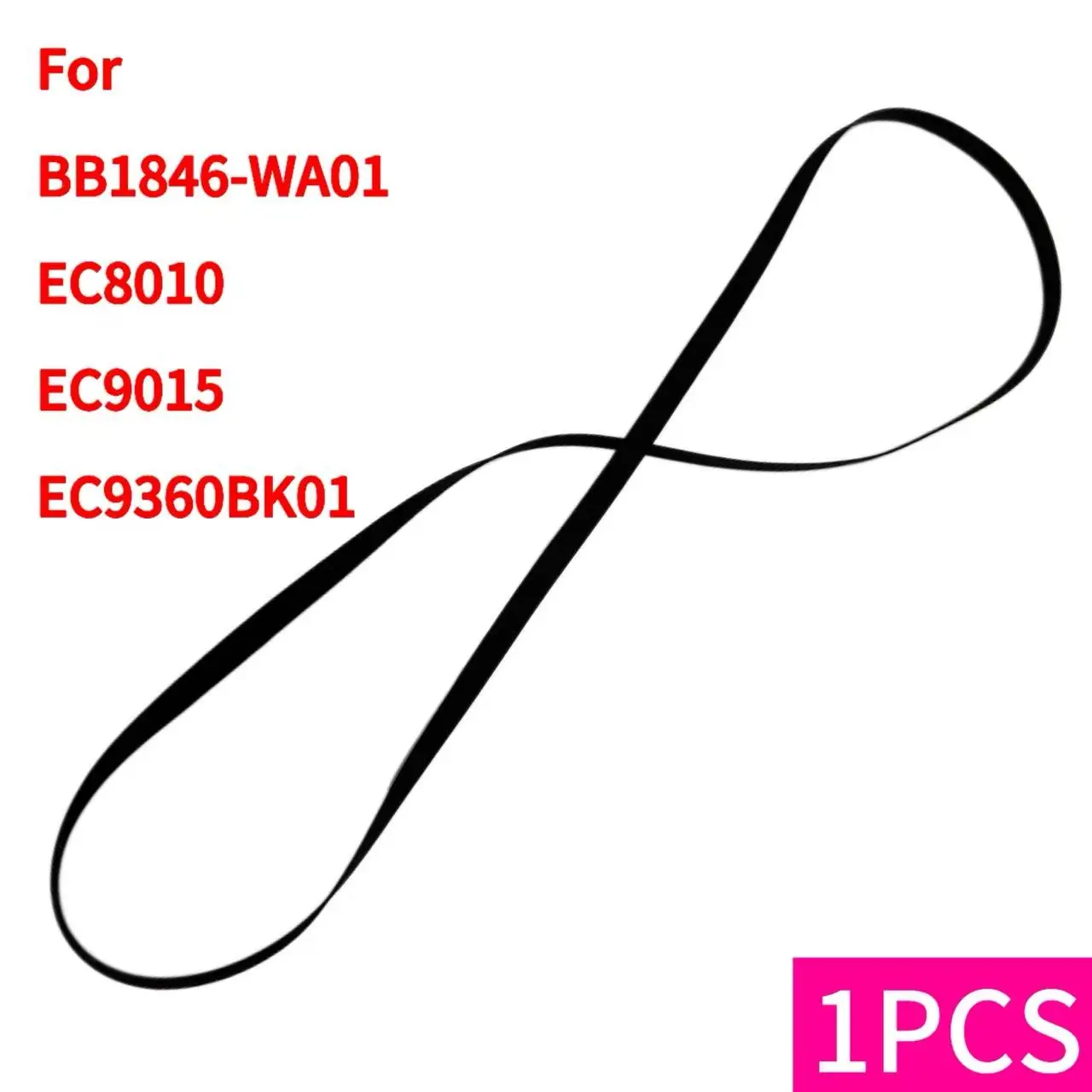 Record Player Turntable Drive Belt Fits MAGNAVOX BB1846-WA01 EC8010 EC9015 EC9360BK01
