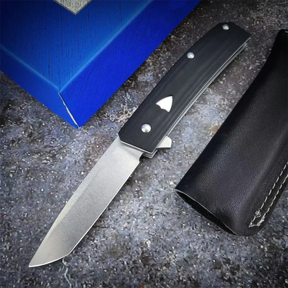 

Pocket BM 601 Folding Knife CPM-20CV Blade G10 Handle Outdoor EDC Camping Hiking Tools Survival Hunting Knives with Original Box