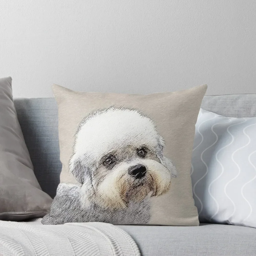 

Dandie Dinmont Terrier Throw Pillow Christmas Covers Christmas Throw Pillows Covers pillow