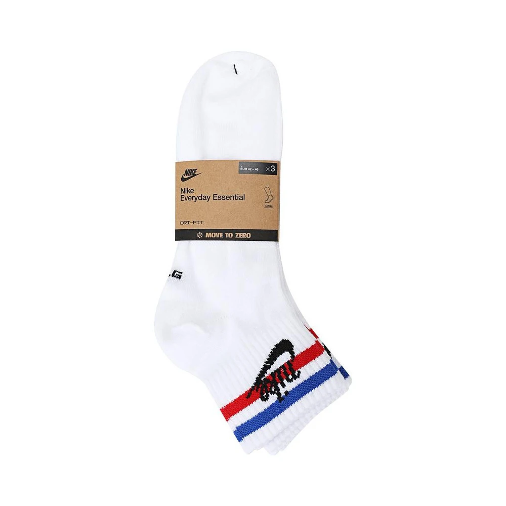 NIKE 2024 Adult U NK NSW EVERYDAY ESSENTIAL AN 3PR Socks DX5080-100