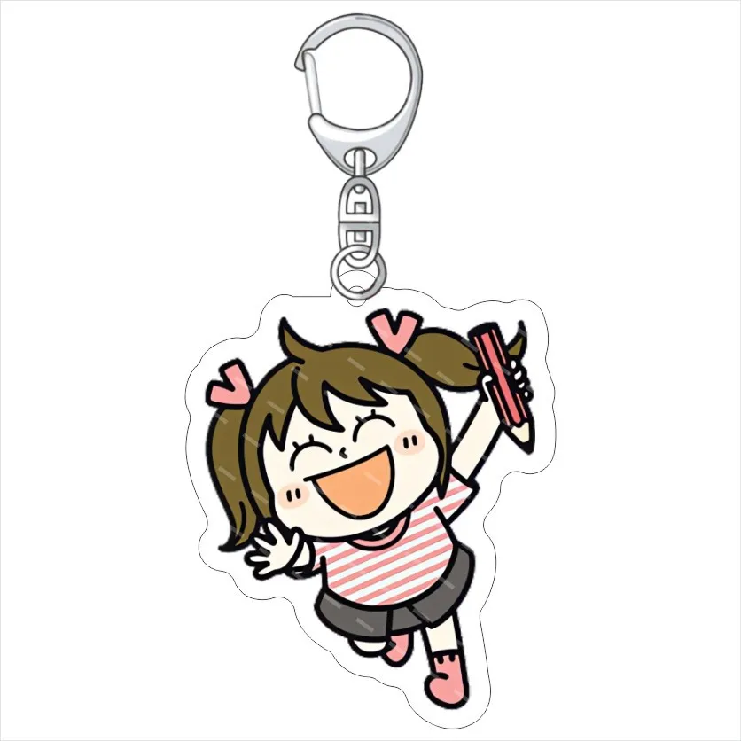 Anime Die wichtigsten Dinge, die Schule nicht lehren, Cosplay-KOSTÜM, Acryl-Schlüsselanhänger, Schlüsselanhänger, Requisite, Weihnachtsgeschenk