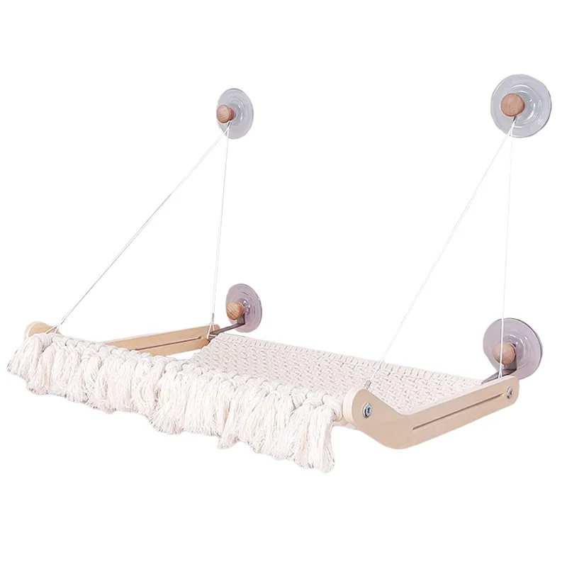 

Balcony Glass Window Hanging Nest Foldable Window Sill Window Edge Suction Cup Swing Hanging Observation Deck