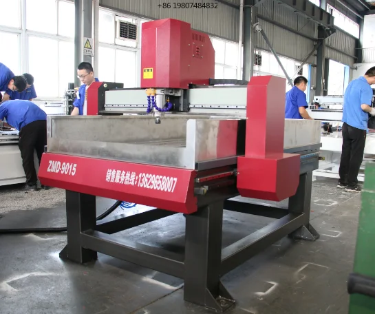 Manufacturer ZMD-9015 Tombstone CNC Machine, Pattern and Word Stone CNC Engraving Router