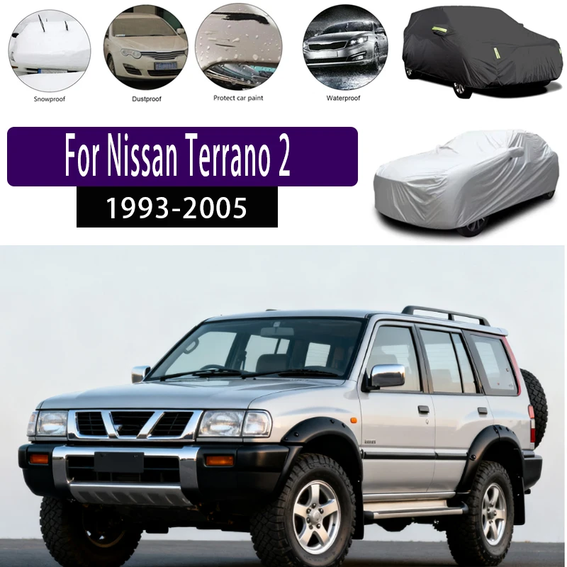 

For Nissan Terrano 2 Outdoor Protection Full Car Covers Snow Cover Sunshade Waterproof Dustproof Exterior Car accessories