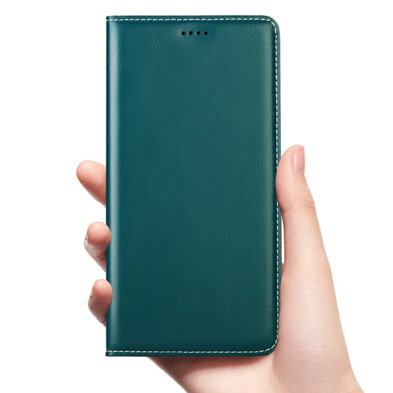 Babylon Genuine Leather Case For Sharp Aquos Sense7 R5G R3 R2 R Zero 2 Compact Magnetic Flip Cover For Sense R5G