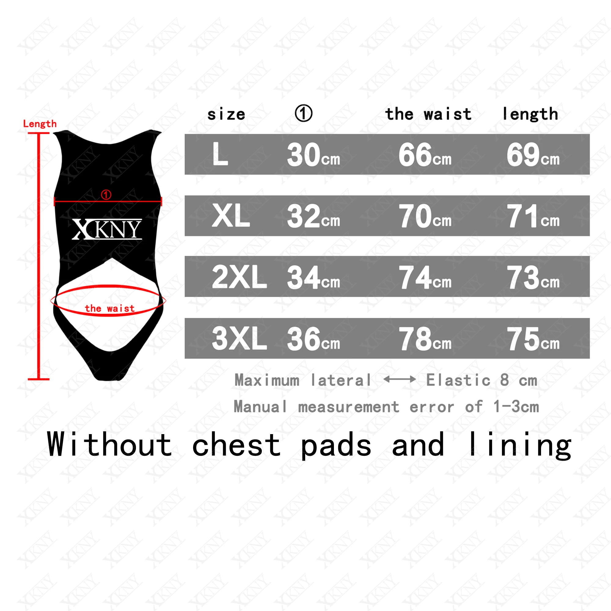 XCKNY glossiness one piece swimsuit PU black swimsuit  tight swimsuit backless high fork T-shaped swimsuit beach swimsuit