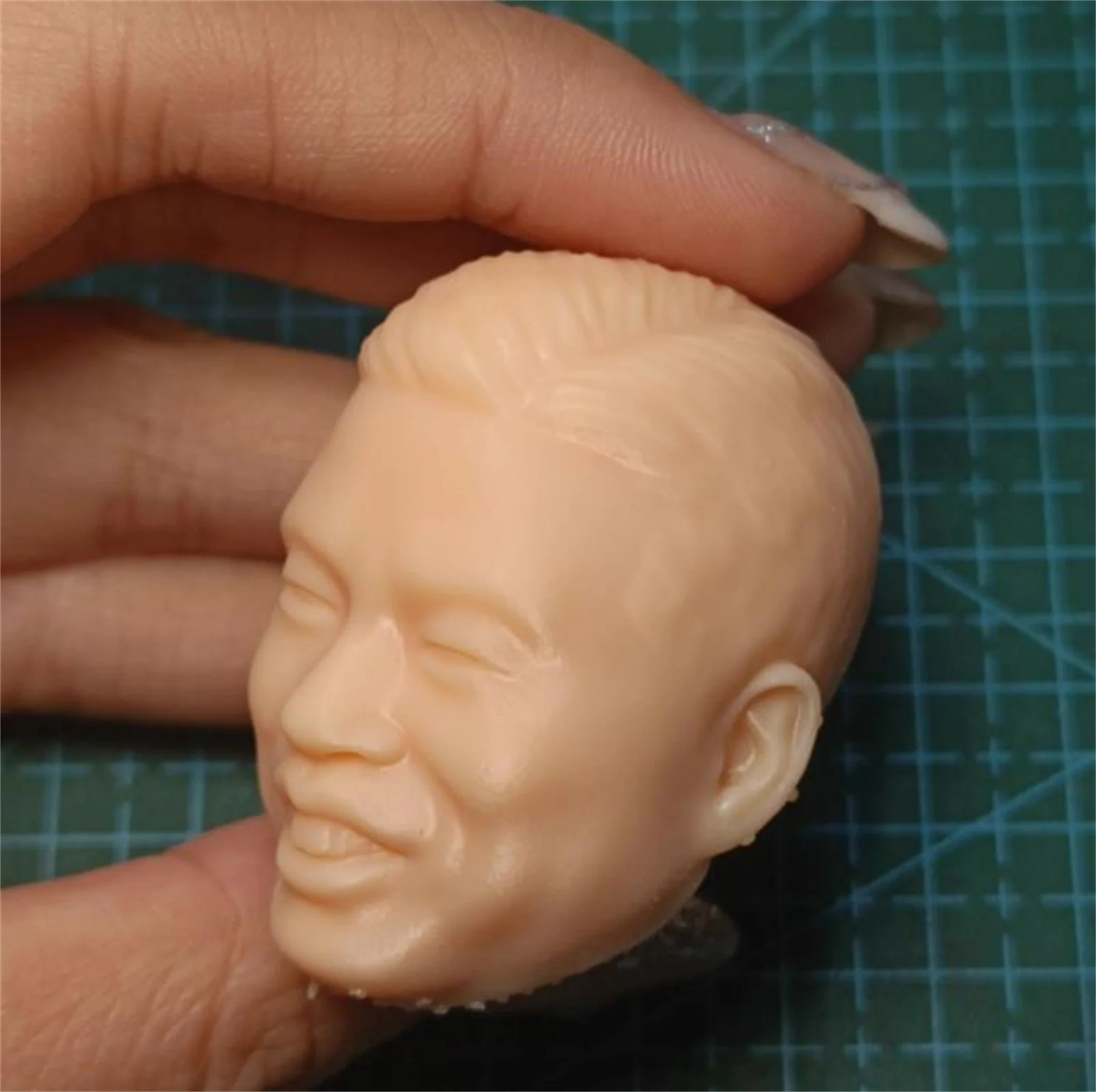 

Масштаб 1/6, резьба по мужской головой Ван Сюнь, забавная звездная модель для 12-дюймового солдата, неокрашенная фигурка, тело, игральные игрушки