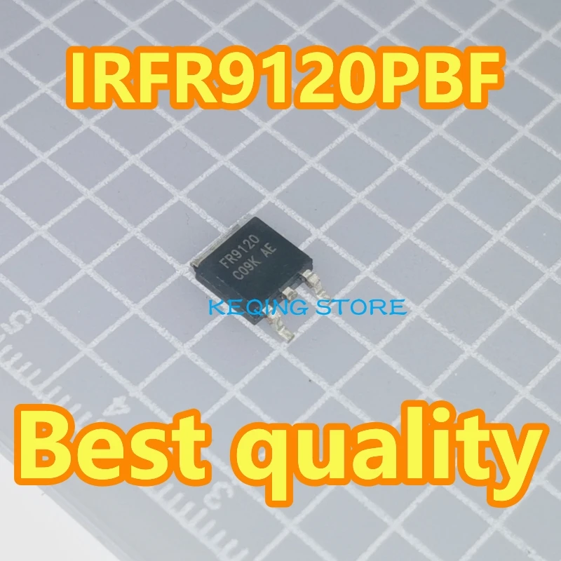 Parâmetro suficiente IRFR9120PBF TO-252-3, 1PC, 10 PCs