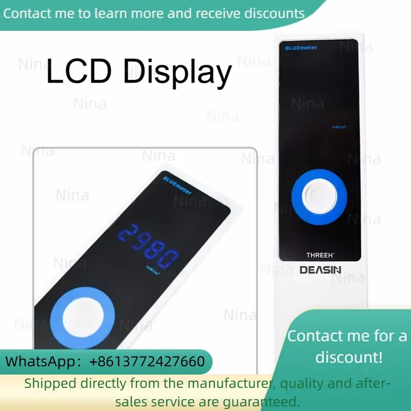 CURING LIGHT METER Visible LED Radiometer Curing Intensity Battery Instrument Equipment Tools