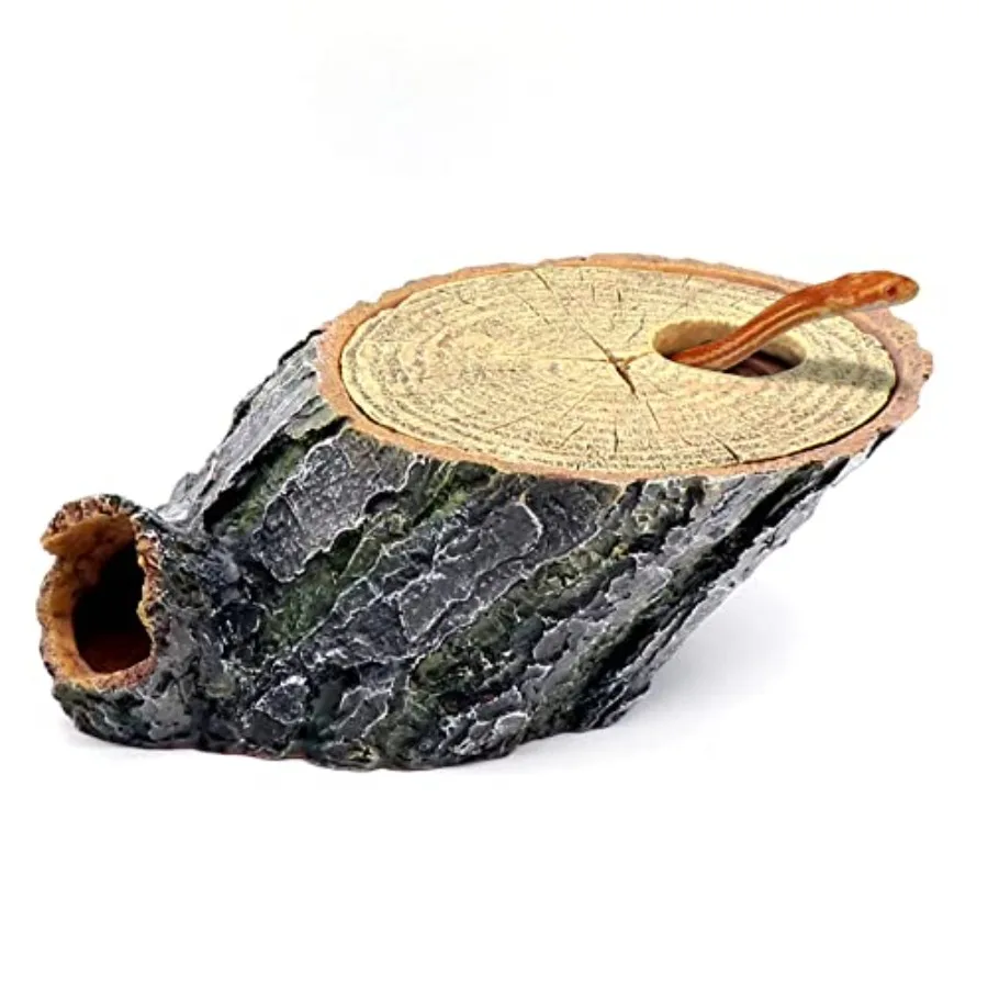 

【Spot goods】Snake Hide and Basking Tree Roots Cave for Terrariums Available for Climbing and Hiding Spots for Reptiles Amphibia