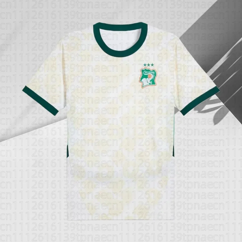 Ivory Coast 2026 Away Jersey Newest Outdoor Quick Dry Soccer Jersey Summer Classic Tee Adults Loose Exercise Family Kids Tee Y2K