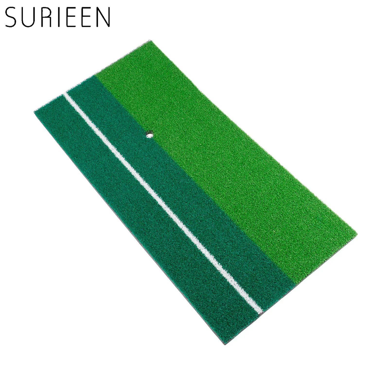 SURIEEN Golf Mat 60x30cm 12x24" Nylon Grass Oxford Tee Holder Easy To Carry Residential Golf Training Hitting Pad Golf Accessory