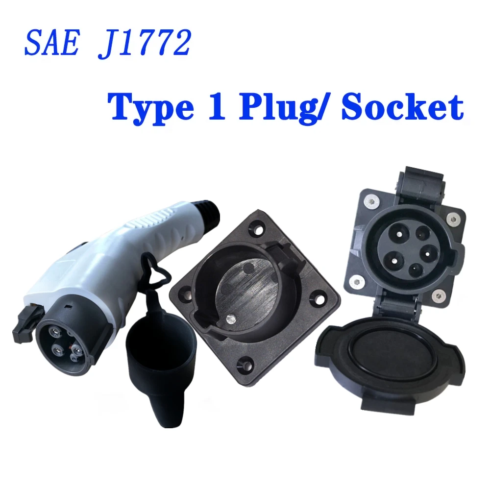 AC 16A 32A EVSE entrada nivel 2 para carga de vehículos eléctricos para Ford DUOSIDA J1772 Tipo 1 enchufe EV cargador conector cargador de coche