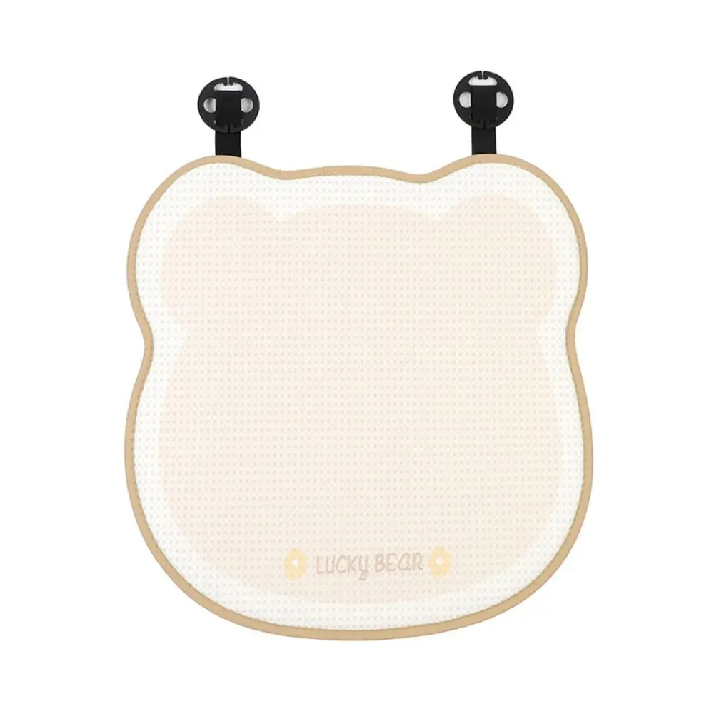 

Bear Cartoon Bear Car Seat Cushion Rabbit Pattern Breathable Summer Breathable Seat Pad Protector Mat Honeycomb
