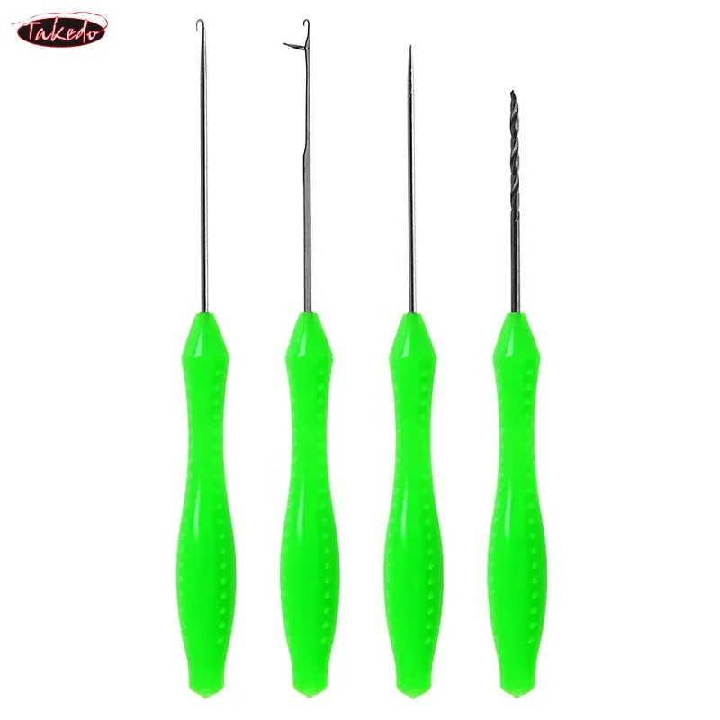 TAKEDO Kit Agujas para Boilie de Acero – Herramienta Aparejo Carpa - imagen 2