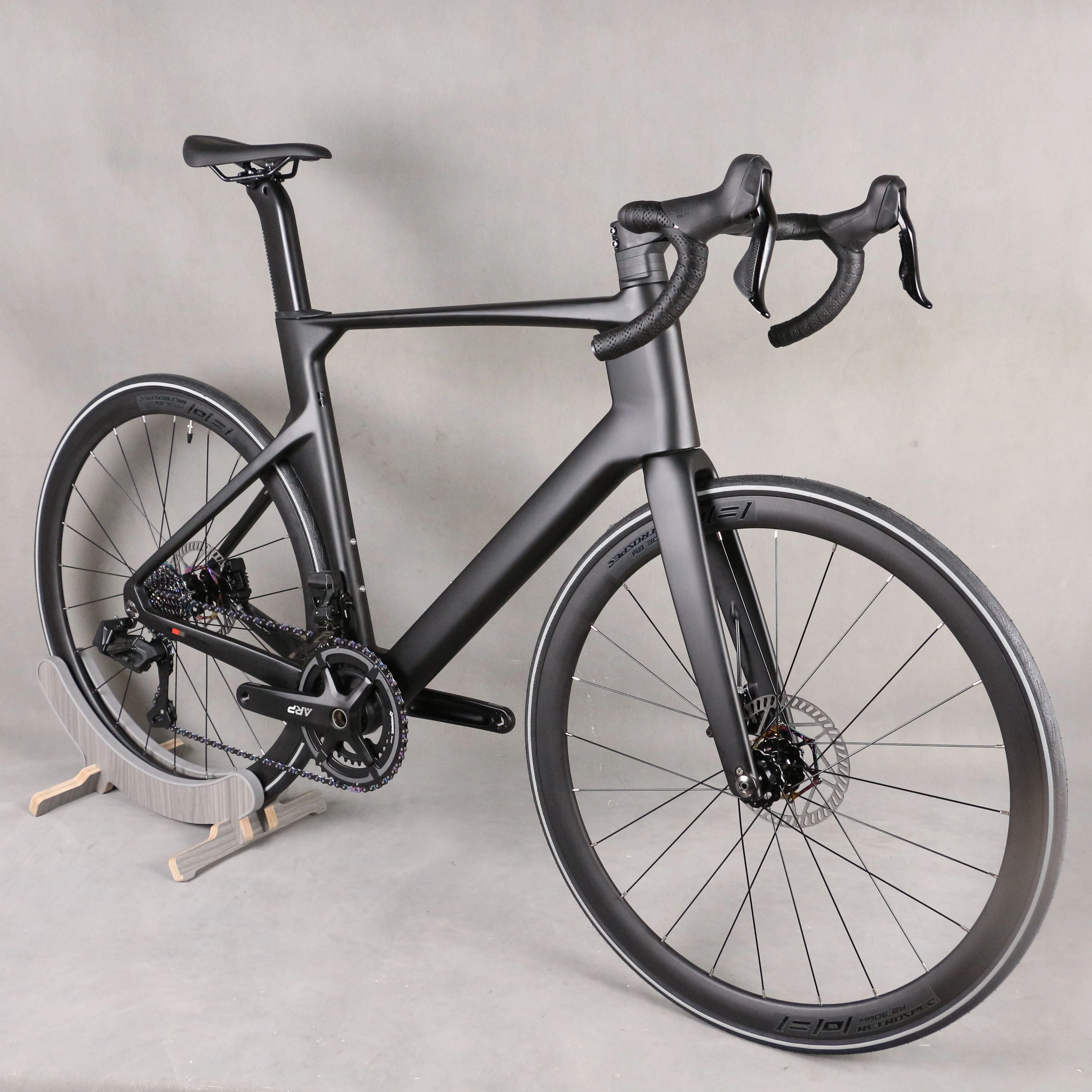 دراجة Wheeltop 24s TT-X40 دراجة كاملة دورة الطريق الكربونية مع مجموعة كهربائية لاسلكية من عجلات الألومنيوم #2