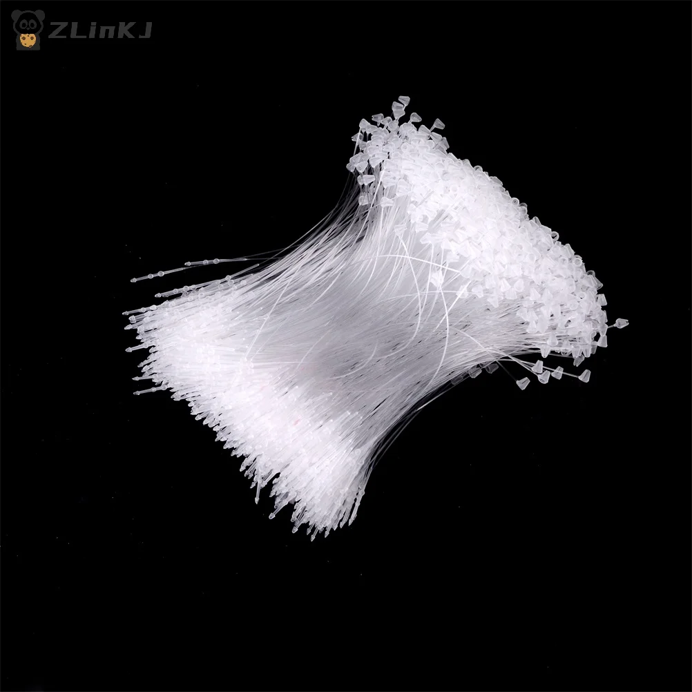 ▶1000Pcs Nylon Cable Ties Strung Garment Clothes Luggage Price Display Tags Cards Labels , 3inch 5inch 7inch