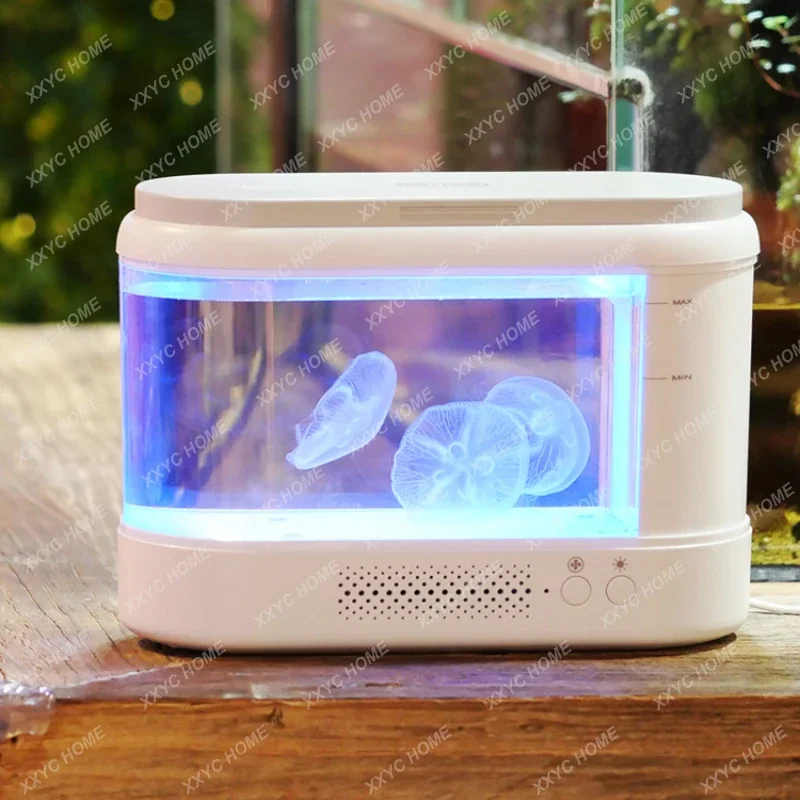 

Jellyfish Tank Living Animal Purification Ecological Landscape Living Room Office Desktop Pet Bedroom Ornamental Fish Tank