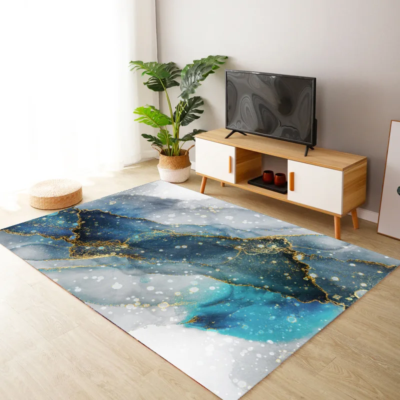 

Luxury Marble Carpets Nordic Style Living Room Large Area Rugs for Bedroom Home Decor Non-Slip Bedside Sofa Kids Play Floor Mats