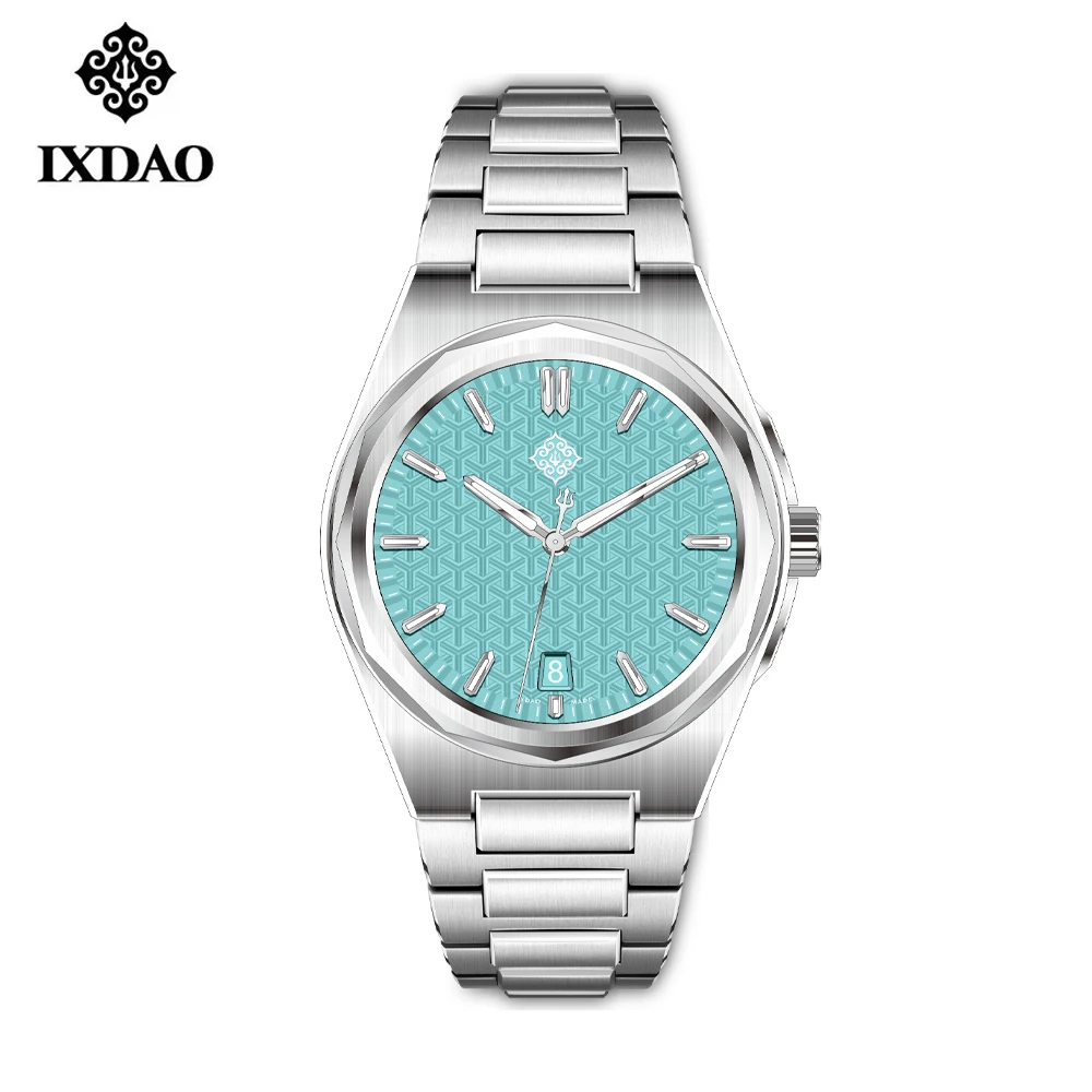 IX&DAO 2026 New 37mm Warrior Men's Automatic Mechanical Watch PT5000 Movement Sapphire Stainless Steel Waterproof 10Bar BGW9 image 3