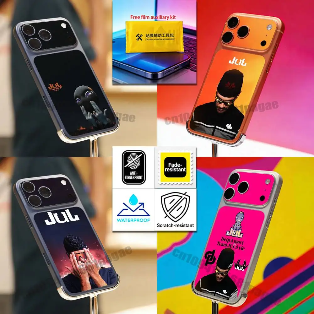 

For J-Jul DP a vie Album gratuit vol 8 iPhone 17 Pro Max Phone Back Film Decal Skin Wrap Protective Sticker Full Cover